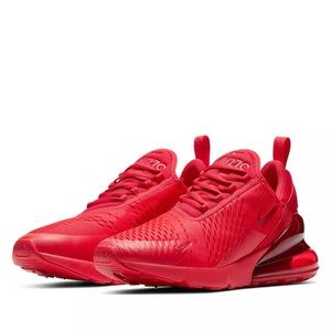Brand New Nike Air Max 270 trainers in triple red